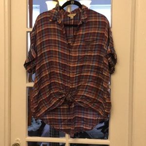Short Sleeve Flannel
